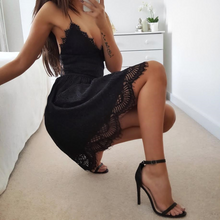 Eyelash Lace Party Dress