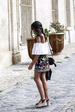 Floral Embroidered Skirt