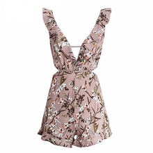 Floral Ruffles Jumpsuit