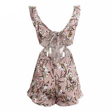 Floral Ruffles Jumpsuit