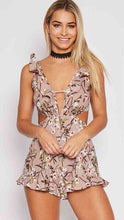 Floral Ruffles Jumpsuit