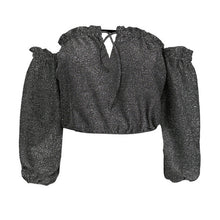 Off Shoulder Lantern Sleeve Top