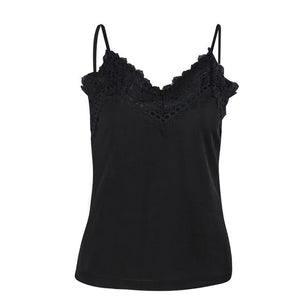 V Neck Lace Camisole Top