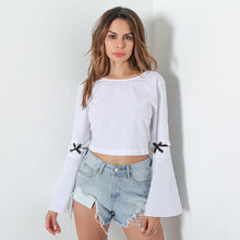 Lace Up Cross Crop Top
