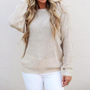 Criss Cross Knit Sweater